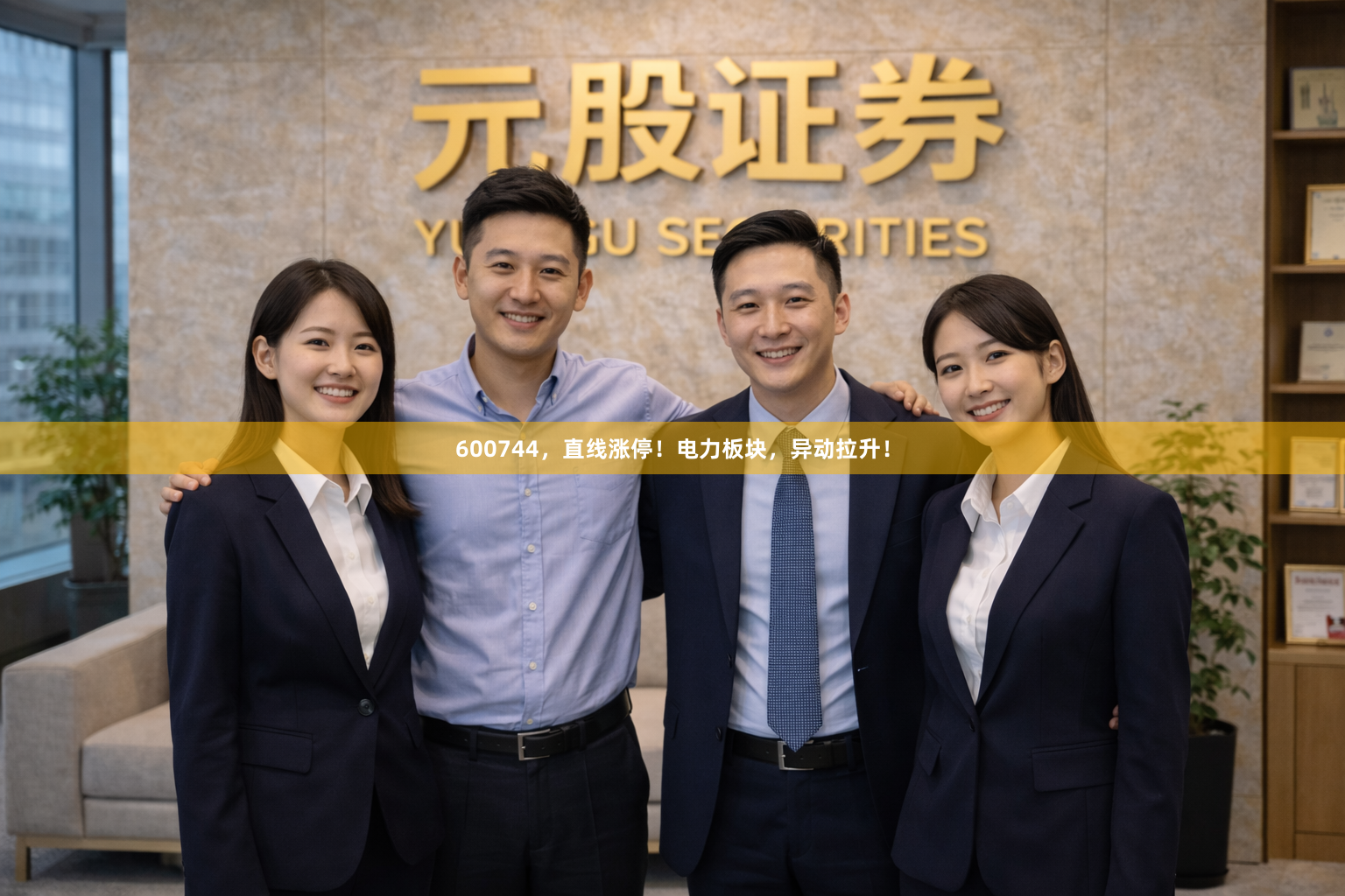 600744，直线涨停！电力板块，异动拉升！